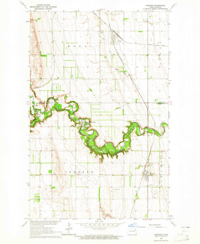 United States Geological Survey Inkster, ND (1963, 24000-Scale) digital map