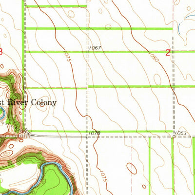 United States Geological Survey Inkster, ND (1963, 24000-Scale) digital map