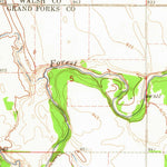 United States Geological Survey Inkster NE, ND (1963, 24000-Scale) digital map
