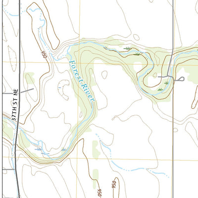 United States Geological Survey Inkster NE, ND (2020, 24000-Scale) digital map