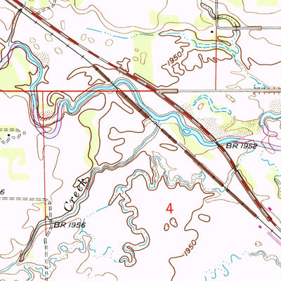 United States Geological Survey Inman, NE (1958, 24000-Scale) digital map