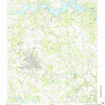 United States Geological Survey Inman, SC (1983, 24000-Scale) digital map