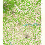 United States Geological Survey Inman, SC-NC (1961, 62500-Scale) digital map