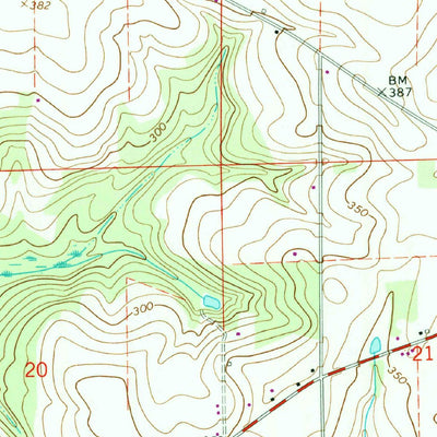 United States Geological Survey Ino, AL (1968, 24000-Scale) digital map