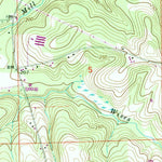 United States Geological Survey Ino, AL (1968, 24000-Scale) digital map