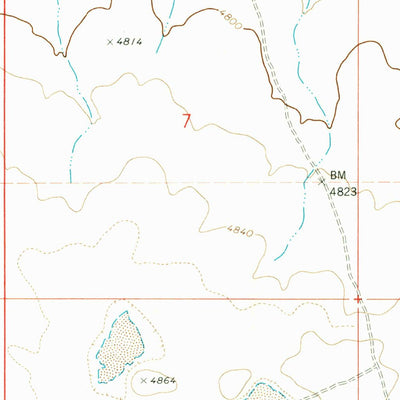 United States Geological Survey Inside Lakes, ID (1979, 24000-Scale) digital map