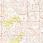 United States Geological Survey Inskip Canyon, NV (1990, 24000-Scale) digital map