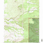 United States Geological Survey Inskip Hill, CA (1995, 24000-Scale) digital map