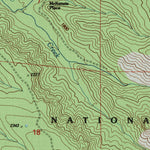 United States Geological Survey Inskip Hill, CA (1995, 24000-Scale) digital map