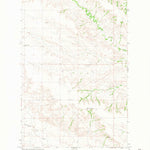 United States Geological Survey Intake NW, MT (1966, 24000-Scale) digital map