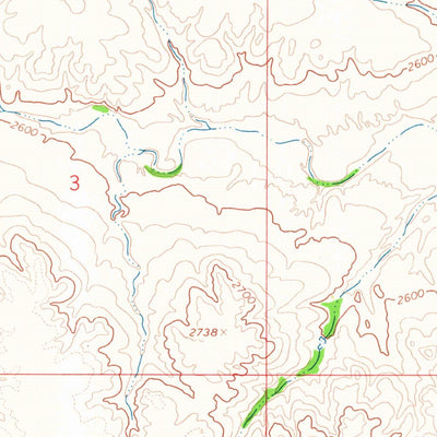 United States Geological Survey Intake NW, MT (1966, 24000-Scale) digital map