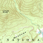 United States Geological Survey Interior, VA-WV (1965, 24000-Scale) digital map