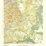 United States Geological Survey Interlachen, FL (1944, 62500-Scale) digital map