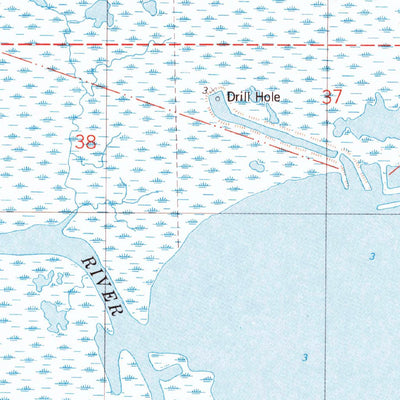 United States Geological Survey Intracoastal City, LA (1975, 24000-Scale) digital map