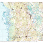 United States Geological Survey Inverness, FL (1979, 100000-Scale) digital map