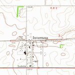 United States Geological Survey Inverness, MT (1972, 24000-Scale) digital map
