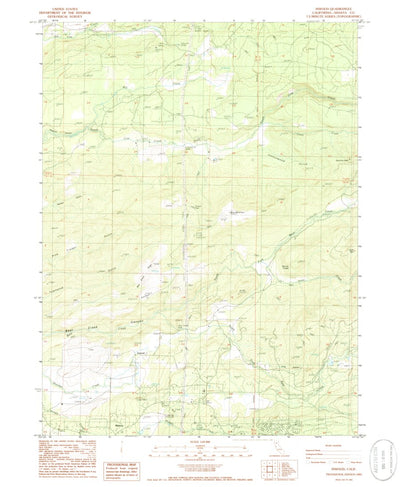 United States Geological Survey Inwood, CA (1985, 24000-Scale) digital map