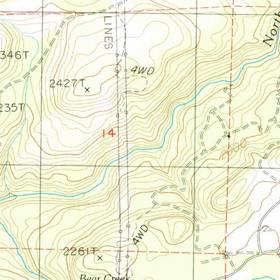 United States Geological Survey Inwood, CA (1985, 24000-Scale) digital map