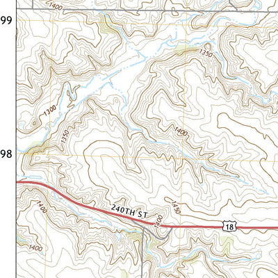 United States Geological Survey Inwood, IA (2022, 24000-Scale) digital map