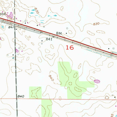 United States Geological Survey Inwood, IN (1957, 24000-Scale) digital map