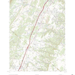 United States Geological Survey Inwood, WV (2023, 24000-Scale) digital map