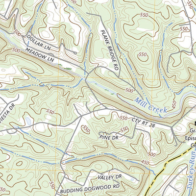 United States Geological Survey Inwood, WV (2023, 24000-Scale) digital map