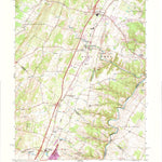 United States Geological Survey Inwood, WV-VA (1966, 24000-Scale) digital map