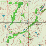 United States Geological Survey Iola SE, KS (1965, 24000-Scale) digital map