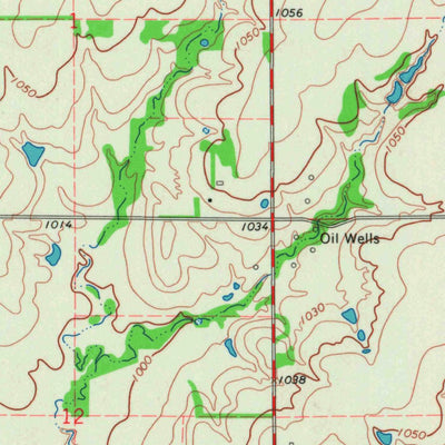United States Geological Survey Iola SE, KS (1965, 24000-Scale) digital map