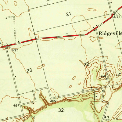 United States Geological Survey Iona, IN (1944, 24000-Scale) digital map