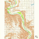 United States Geological Survey Iona, SD (1940, 62500-Scale) digital map
