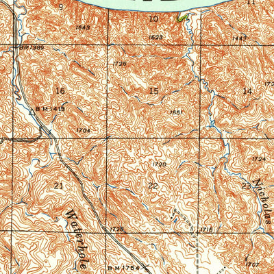 United States Geological Survey Iona, SD (1940, 62500-Scale) digital map