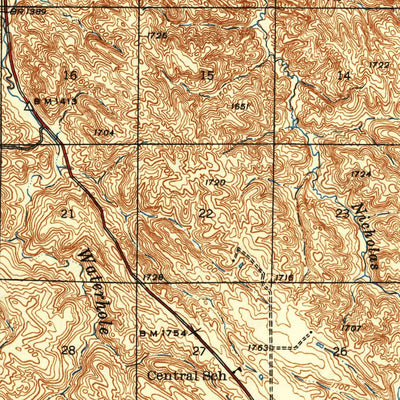 United States Geological Survey Iona, SD (1944, 62500-Scale) digital map
