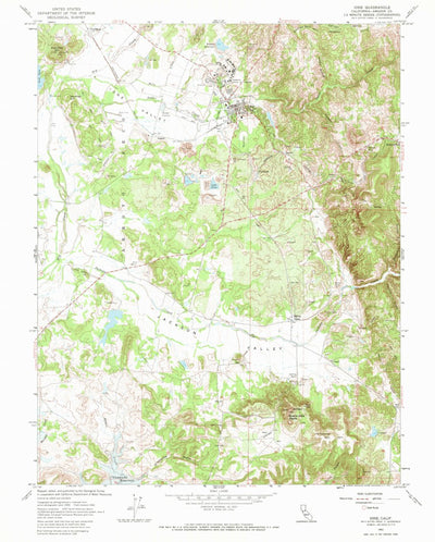 United States Geological Survey Ione, CA (1962, 24000-Scale) digital map
