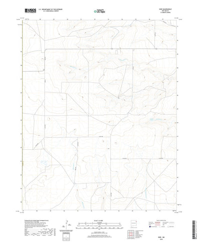 United States Geological Survey Ione, NM (2020, 24000-Scale) digital map