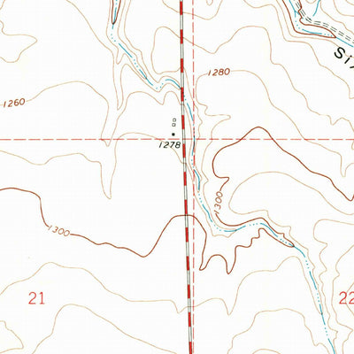 United States Geological Survey Ione North, OR (1968, 24000-Scale) digital map