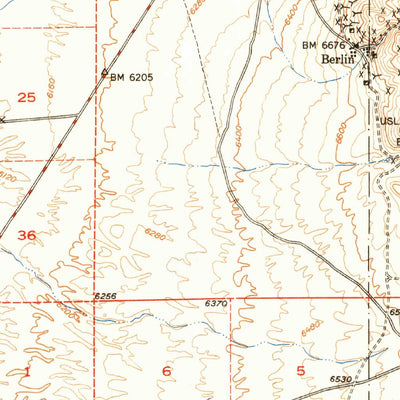 United States Geological Survey Ione, NV (1950, 62500-Scale) digital map