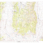 United States Geological Survey Ione Valley, NV (1985, 100000-Scale) digital map