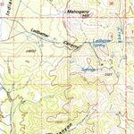 United States Geological Survey Ione Valley, NV (1985, 100000-Scale) digital map