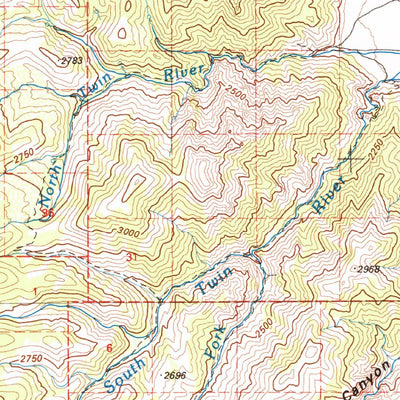 United States Geological Survey Ione Valley, NV (1985, 100000-Scale) digital map