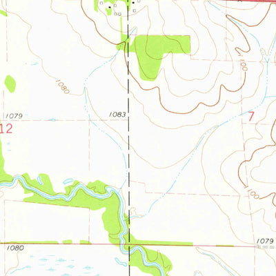 United States Geological Survey Ionia, IA (1972, 24000-Scale) digital map