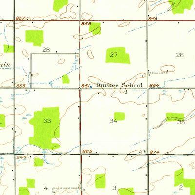 United States Geological Survey Ionia, MI (1916, 62500-Scale) digital map