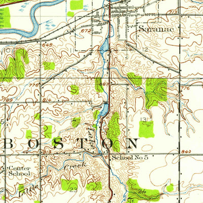 United States Geological Survey Ionia, MI (1916, 62500-Scale) digital map