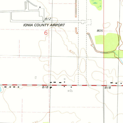 United States Geological Survey Ionia, MI (1978, 24000-Scale) digital map