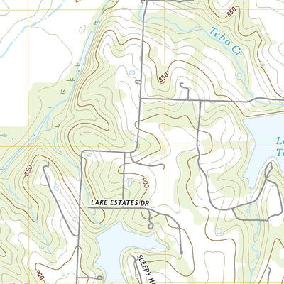 United States Geological Survey Ionia, MO (2021, 24000-Scale) digital map