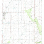 United States Geological Survey Iota, LA (1983, 24000-Scale) digital map