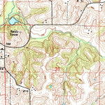 United States Geological Survey Iowa City East, IA (1993, 24000-Scale) digital map