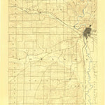 United States Geological Survey Iowa City, IA (1891, 62500-Scale) digital map