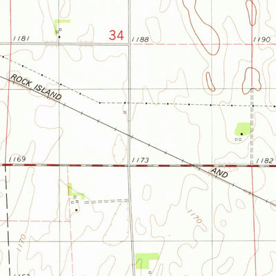 United States Geological Survey Iowa Falls West, IA (1979, 24000-Scale) digital map