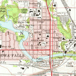 United States Geological Survey Iowa Falls West, IA (1979, 24000-Scale) digital map